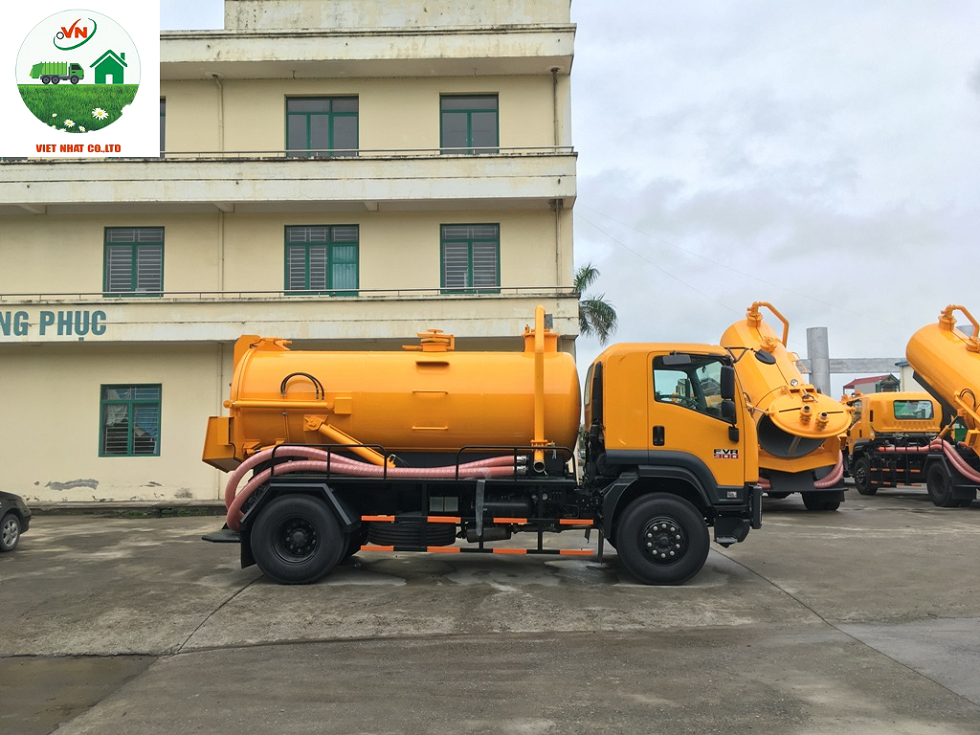 XE HÚT BÙN 6.5 KHỐI ISUZU