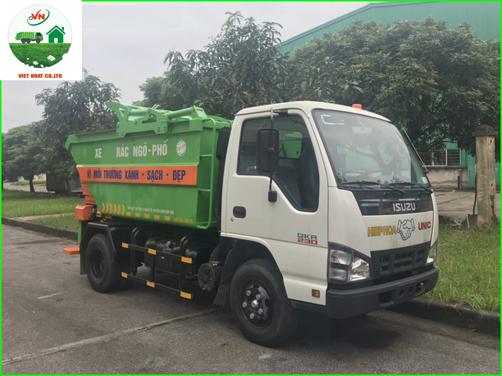 XE THU GOM RÁC 1.5 TẤN ISUZU
