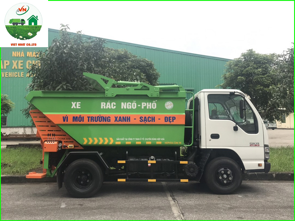 XE THU GOM RÁC 1.5 TẤN ISUZU