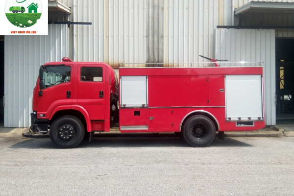 Xe Chữa Cháy Isuzu 5 Khối